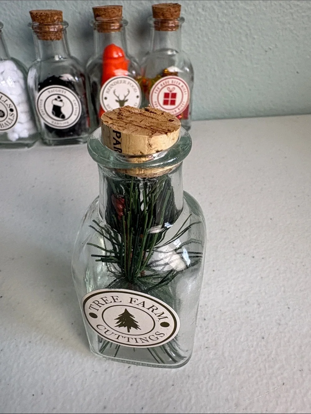 Santa’s Apothecary 6 Miniature Bottles